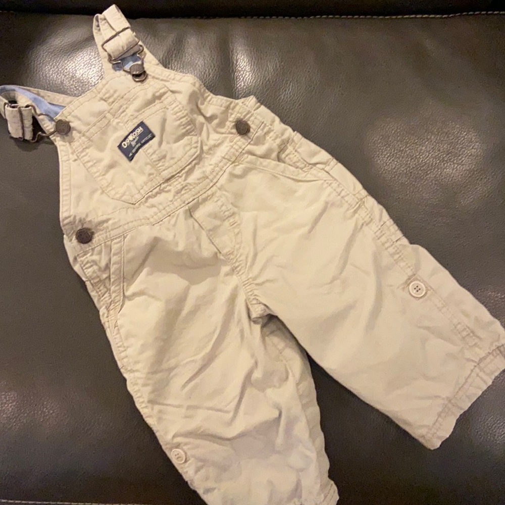 Boys adjustable overalls